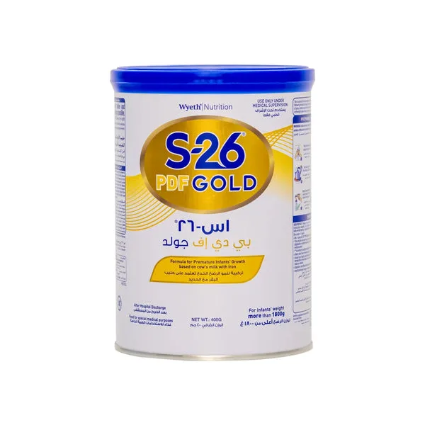 اس 26 جولد بي دي اف حليب 400جم