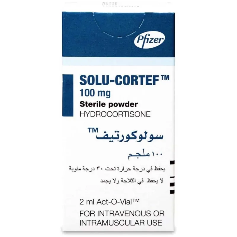 سوليوكورتيف 100مجم/2مل فيال