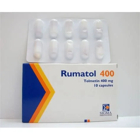 روماتول 400 مجم 10 كبسولات