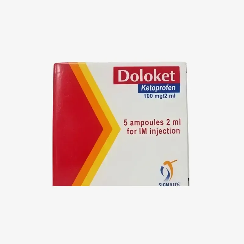 دولوكيت 100مجم/2مل 5 امبولات