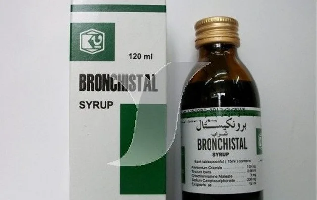 برونكيستال شراب 120 مل لعلاج البرد والنزلات