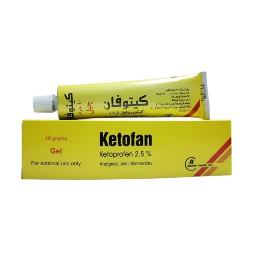 كيتوفان 2.5% جل 40 جم