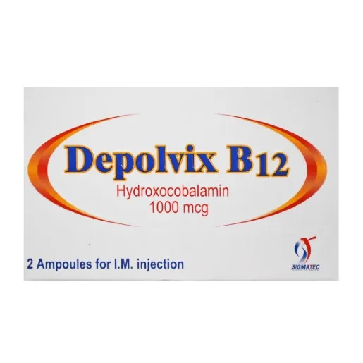 ديبولفكس ب12 1000ميكروجرام 2 امبولة