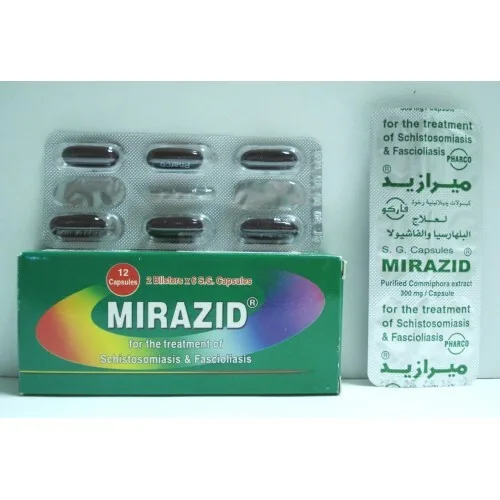 ميرازيد 300مجم 12 كبسولة