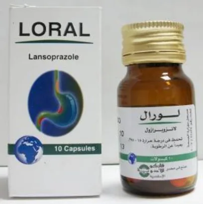 لورال 30مجم 10 كبسولة