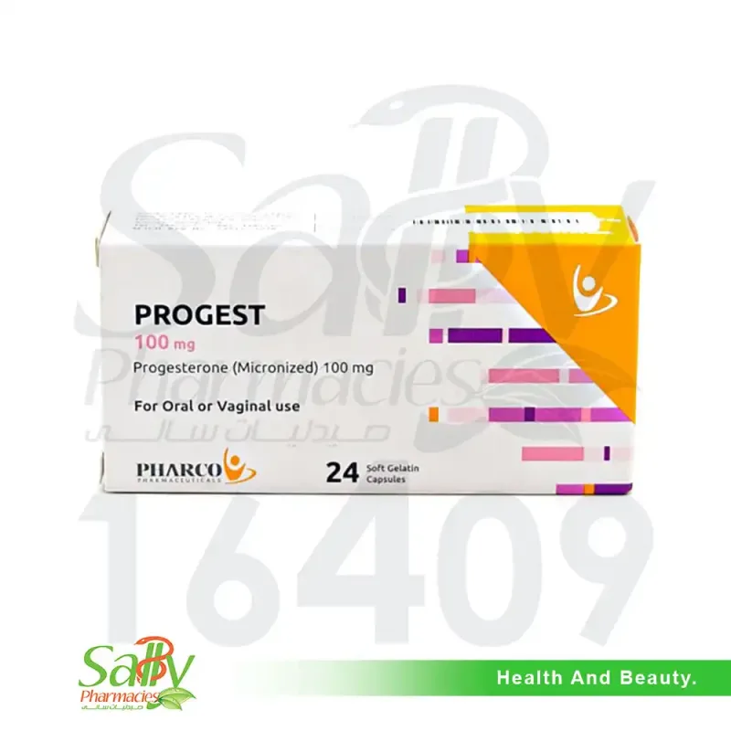 بروجيست 100مجم 24 كبسولة فموي / مهبلي