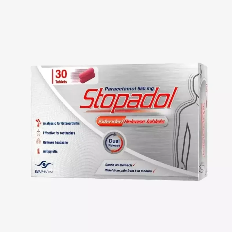 ستوبادول 650 مجم 30 قرص