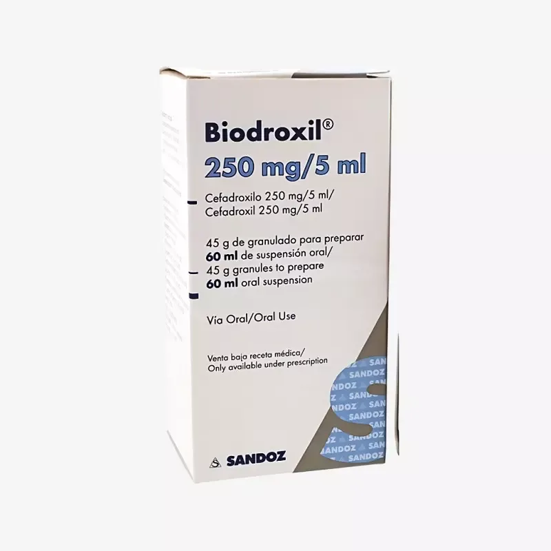 بيودروكسيل 250مجم/5مل معلق 60 مل