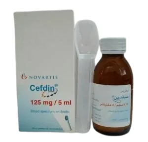 سيفدين 125مجم/5مل معلق 60 مل