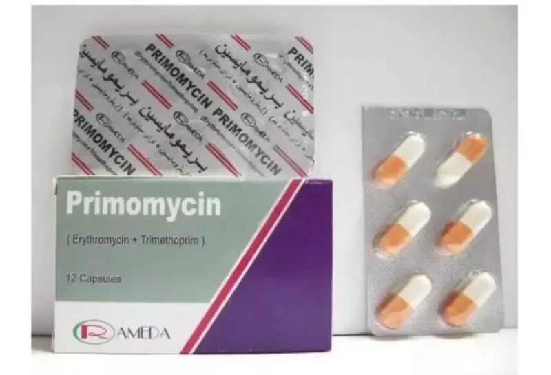 بريمومايسين 400/100مجم 12 كبسول