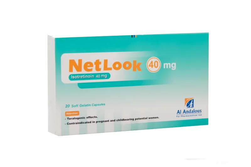 نت لوك 40مجم 20 كبسول لحب الشباب