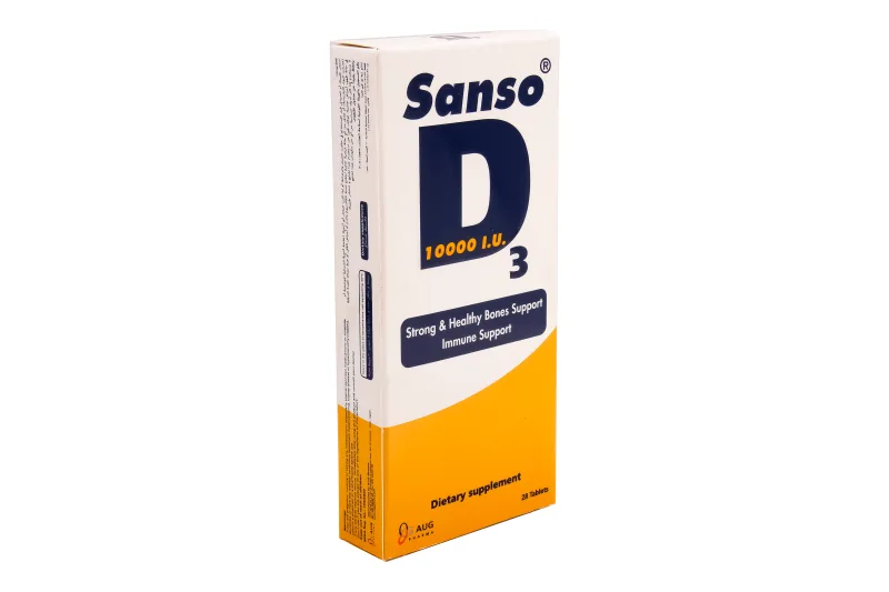 سانسو د3 10000 وحدة دولية 28 قرص
