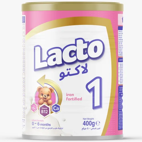 لاكتو 1 ادفانسد لبن اطفال 400 جم