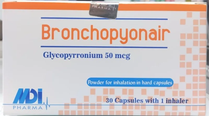 برونكوبيونير 50مكجم 30 كبسولة