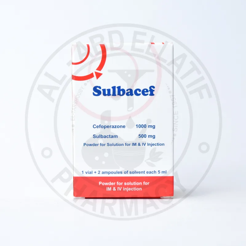 سولباسيف 1.5جم حقن عضل/وريد فيال