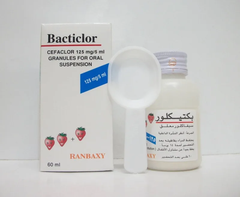 بكتيكلور 125 مجم / 5 مل معلق 60 مل