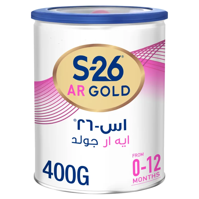 اس-26 جولد ايه ار 400 جم لبن اطفال