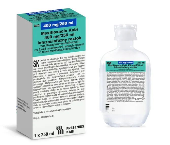 موكسيفلوكساسين فريسينيوس كابي 400 مجم/250 مل محلول