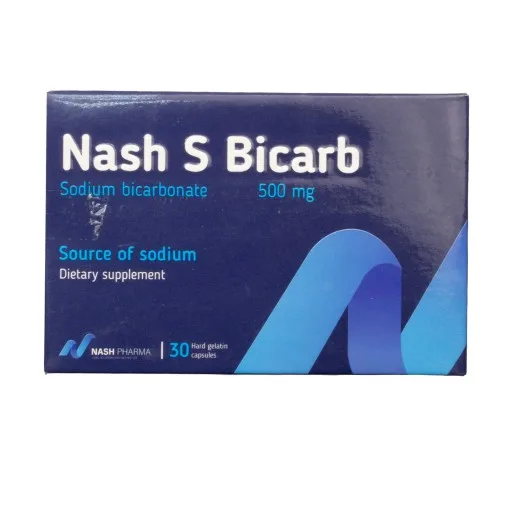 صوديوم بايكارب 500 مجم 30 كبسولة