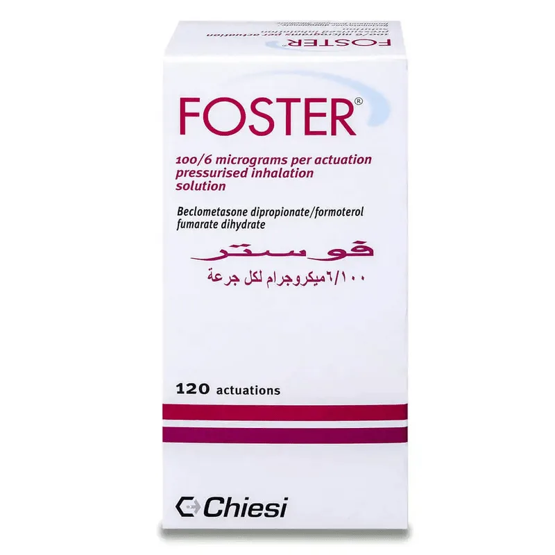 فوستر 100/6مكجم 120 جرعة استنشاق