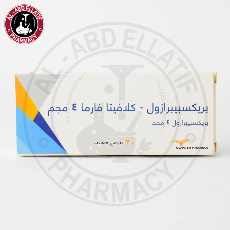 بريكسبيبرازول كلافيتا فارما 4 مجم 30 قرص