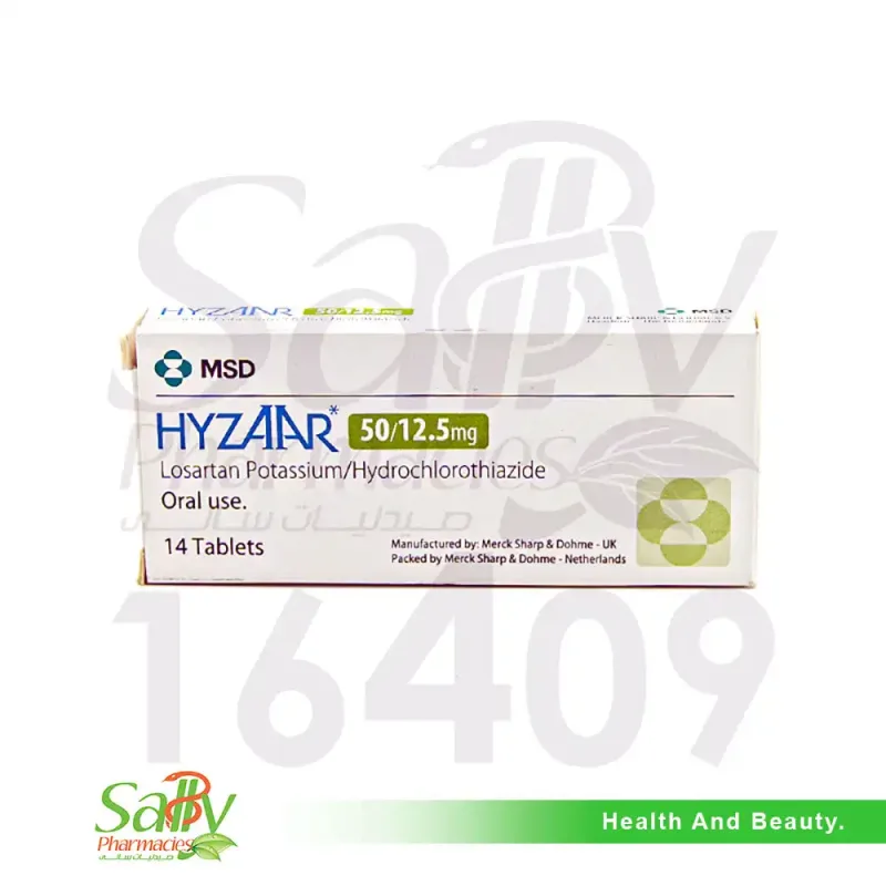 هايزار 50/12.5مجم 14 قرص