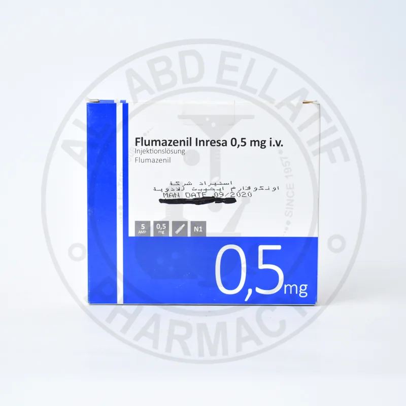 فلومازينيل اينريسا 0.5 مجم / 5 مل 5 امبولات
