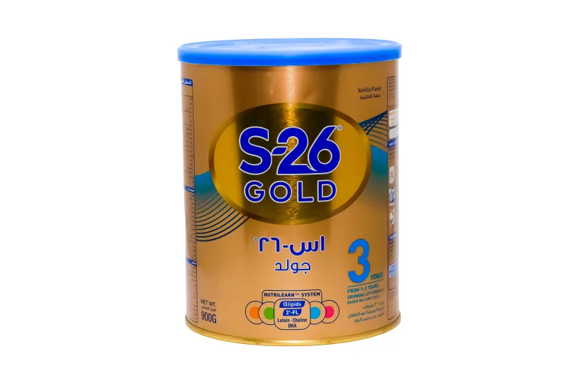 اس 26 بروجرس جولد 3 لبن اطفال 900 جم
