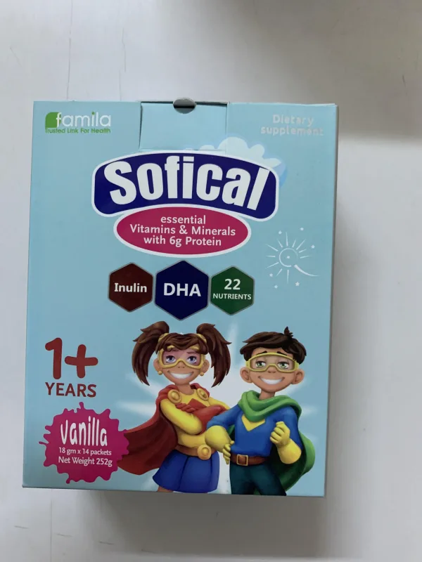 سوفيكال 18 جم 14 كيس