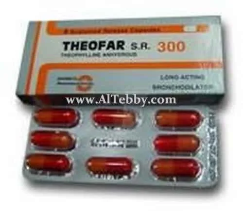 ثيوفار 300مجم اس ار 8 كبسولات