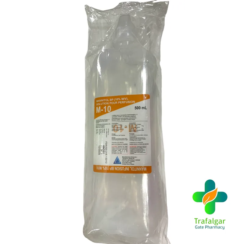 مانيتول 10% اوتوسوكا اتيكو محلول وريدي 500 مل بغطاء مطاطي