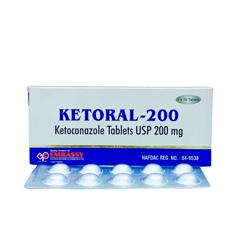 كيتوكونازول 200 جم 10 اقراص