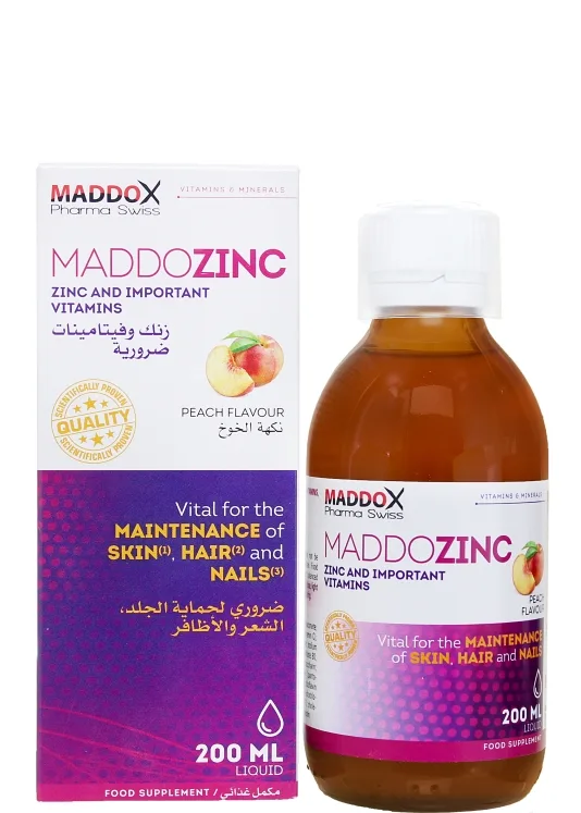 مادوزنك سائل 200 مل