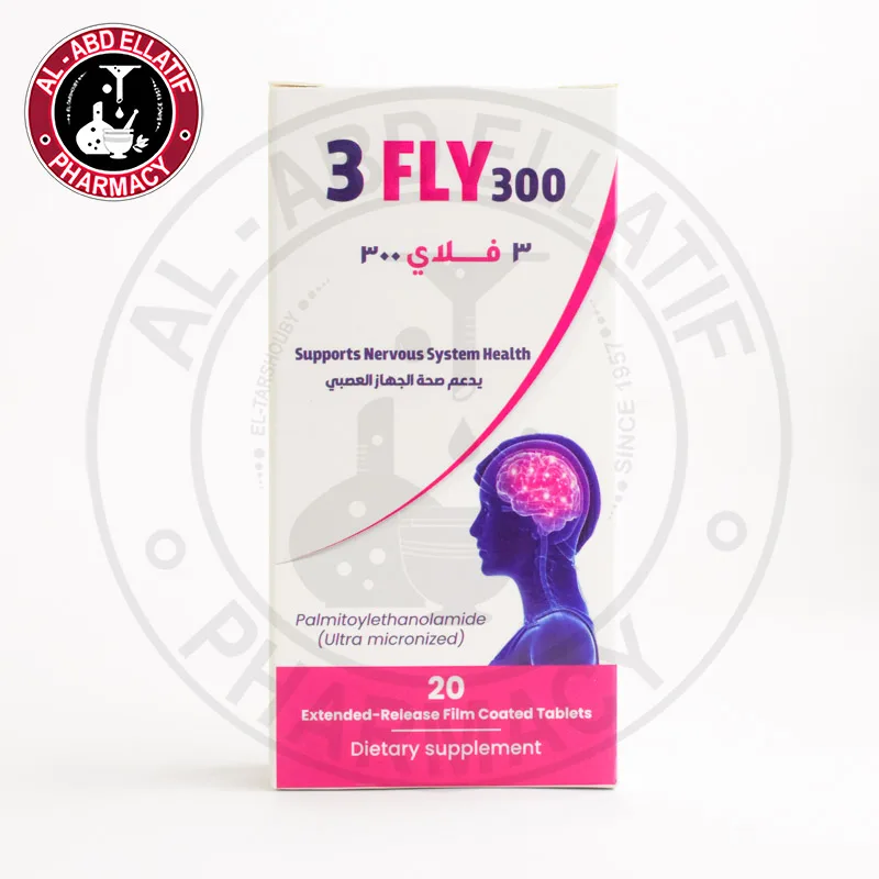 ثري فلاي 300 مجم 20 قرص
