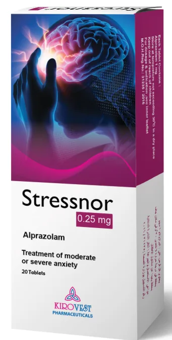 ستريسنور 0.25 مجم 30 قرص