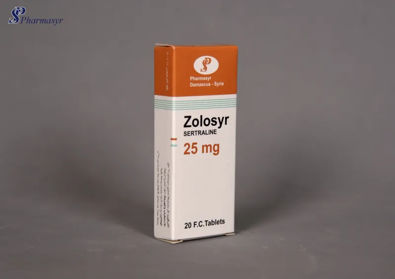 سيرترالين 25مجم 20 قرص