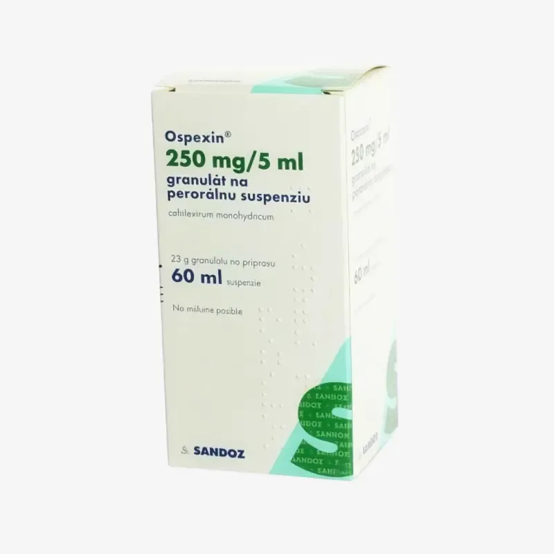 اوسبيكسين 250مجم/5مل شراب معلق