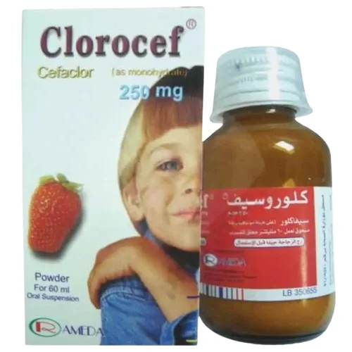 كلوروسيف 250 مجم / 5 مل معلق 60 مل