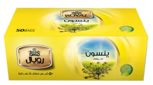 رويال ينسون 50 كيس فلتر