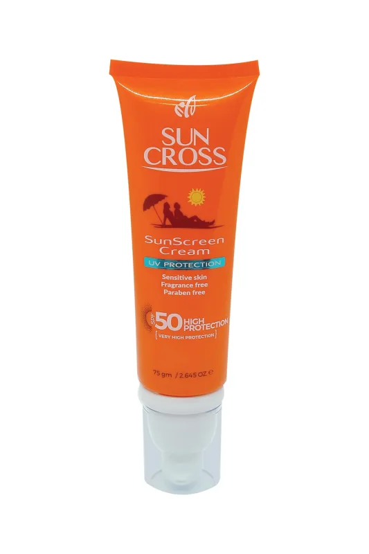 صن كروس للاطفال +50 spf كريم 75 جم