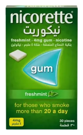 نيكوريت فريمنت جام 4 مجم 30 قطعة