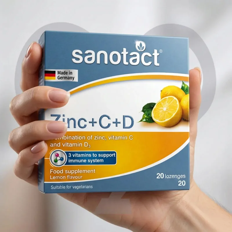 سانوتاكت زنك + سى + د 20 قرص