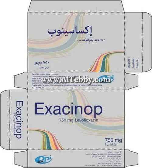 اكساسينوب 750 مجم 10 اقراص